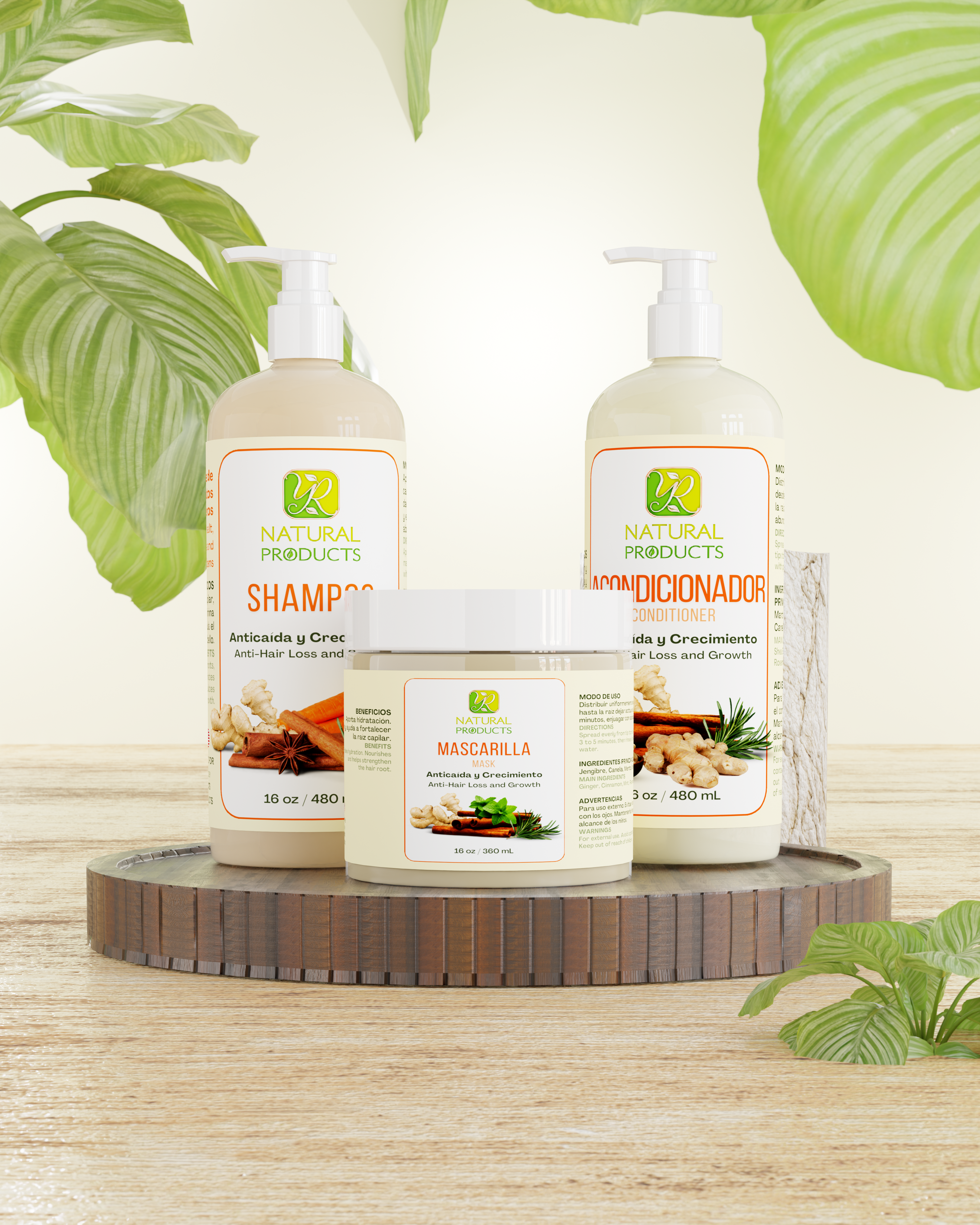 Trío anticaida y crecimiento