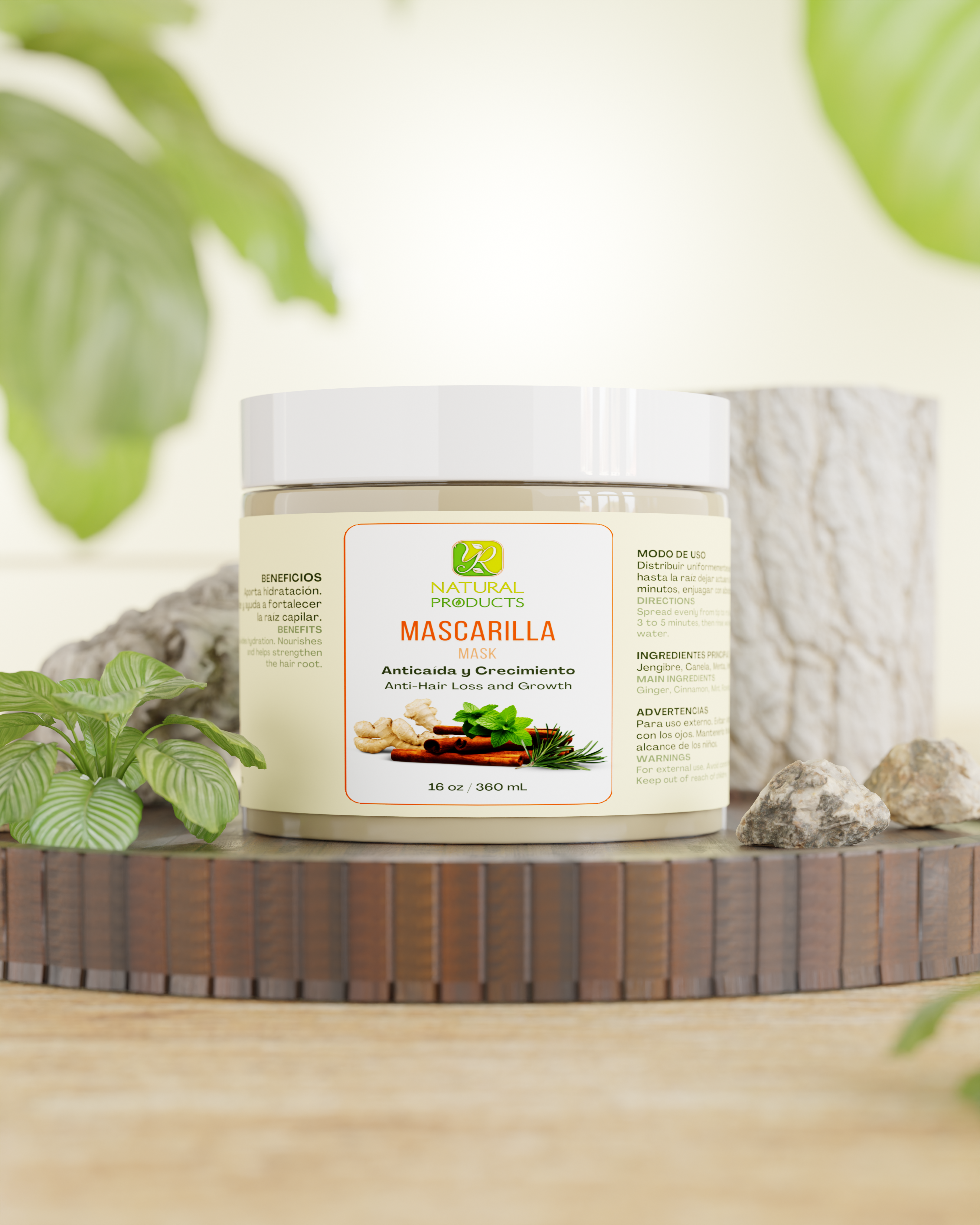 Mascarilla - Anticaída y Crecimiento