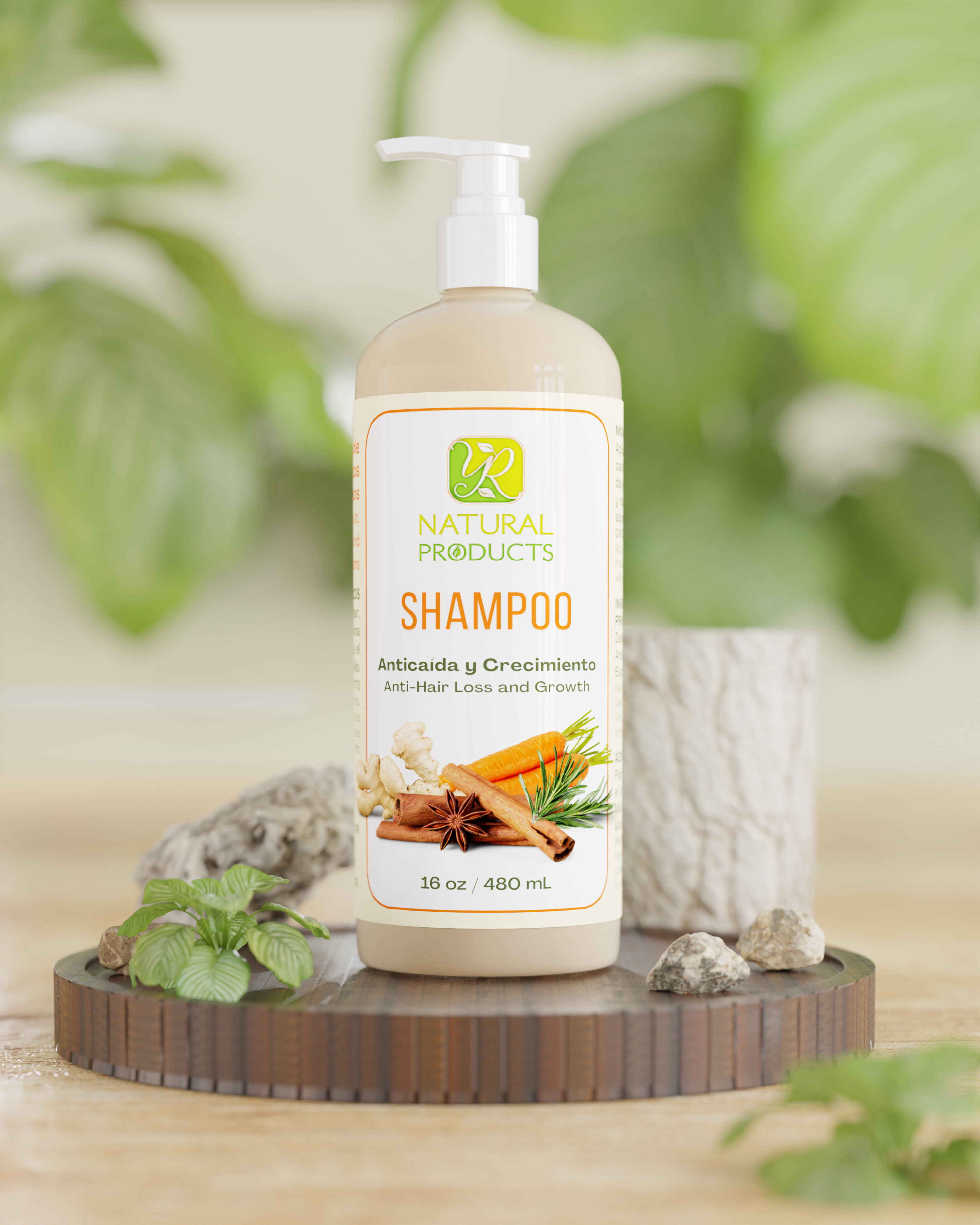 Shampoo - Anticaída y Crecimiento