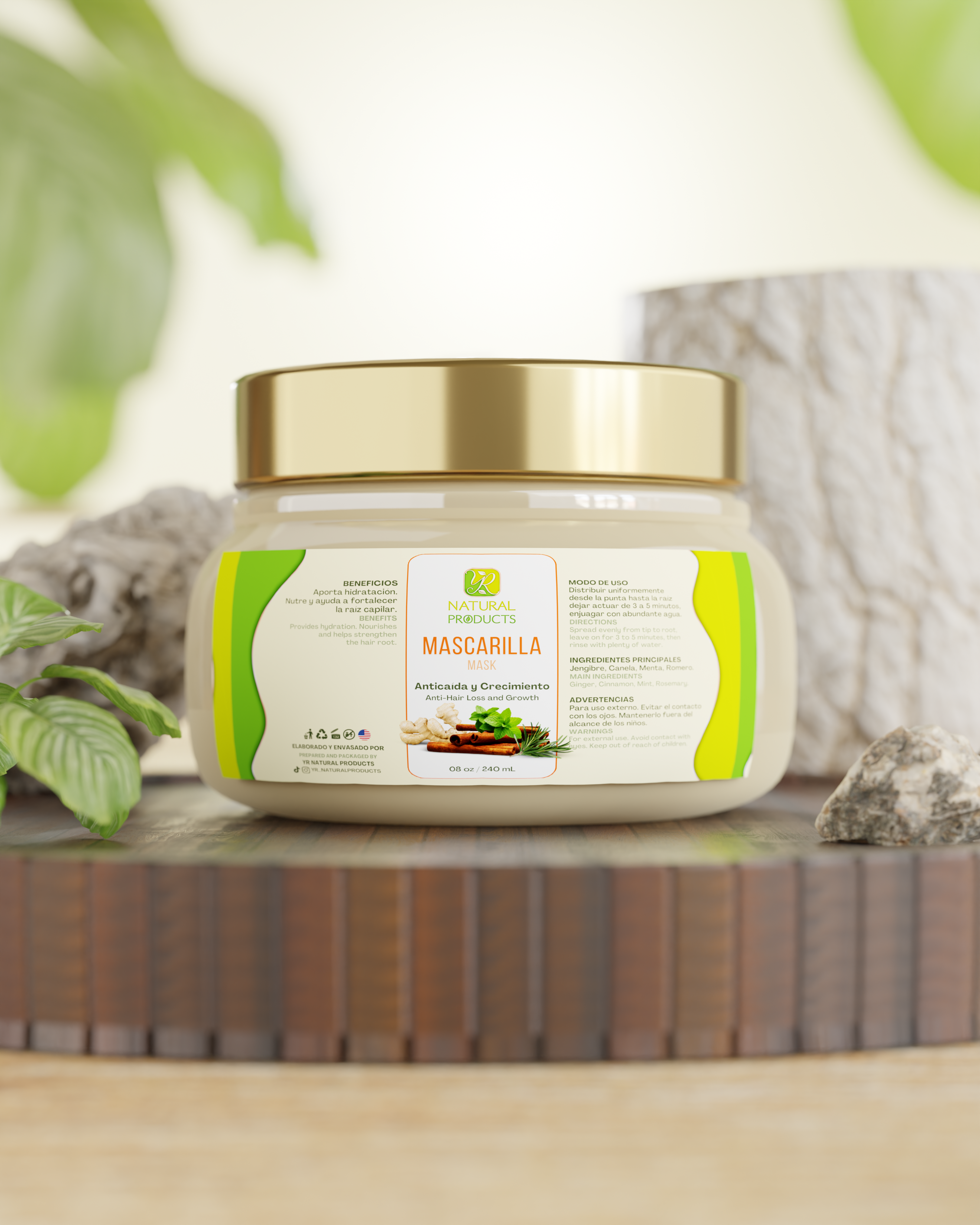 Mascarilla - Anticaída y Crecimiento